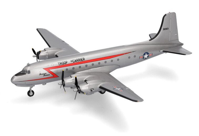 HERPA – Douglas C-54 Skymaster U.S. Air Force bomber – 1/200 – HER573177