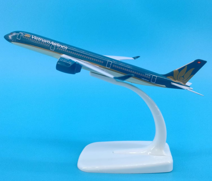 16cm Vietnam Airlines Airbus A350 Passenger Airplane Diecast Aircraft Model