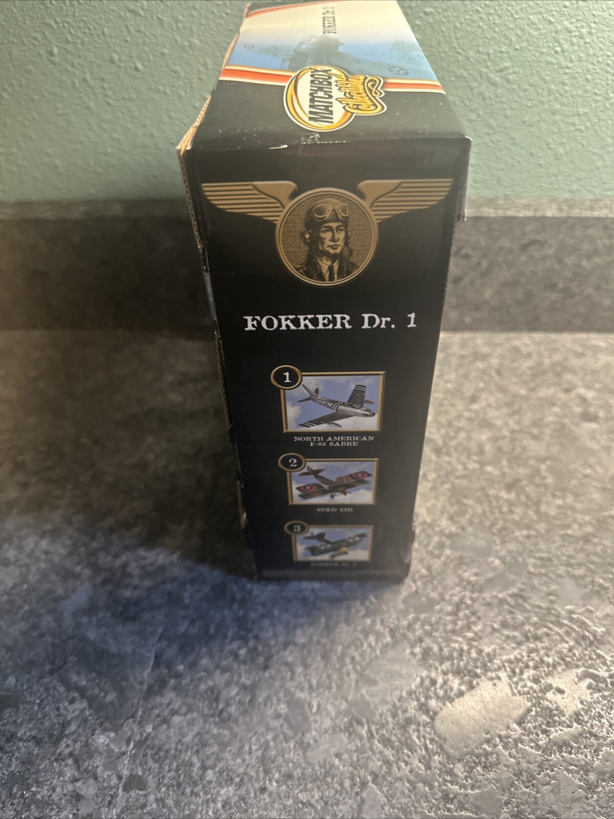 Matchbox Collectibles FOKKER Dr. 1 2003 WW1 Model Plane B6952-0813 New Sealed