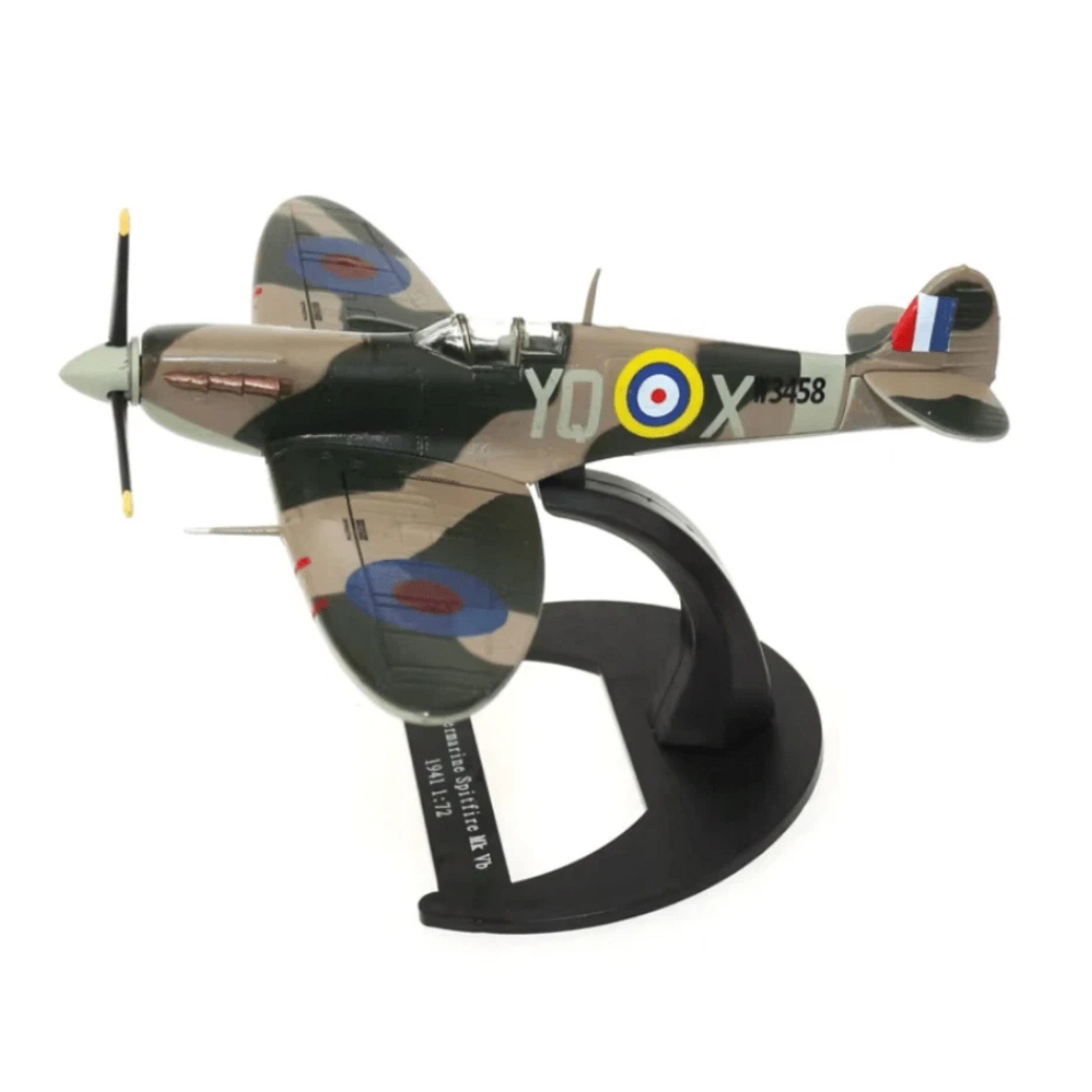 1:72 Supermarine Spitfire Mk Vb Fighter Diecast Metal Model Plane 13cm Length
