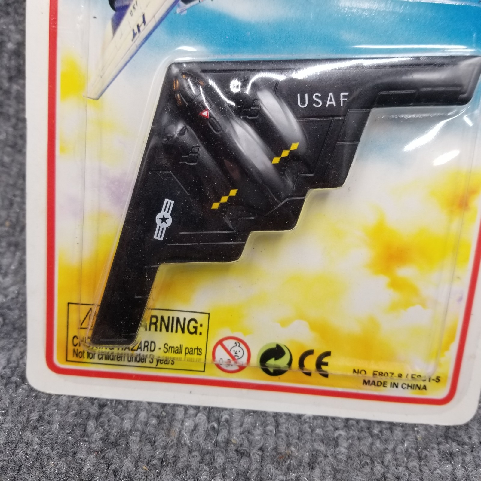 Vintage United States Military B-2 Stealth Bomber Diecast Plane Sky Fighters 5″