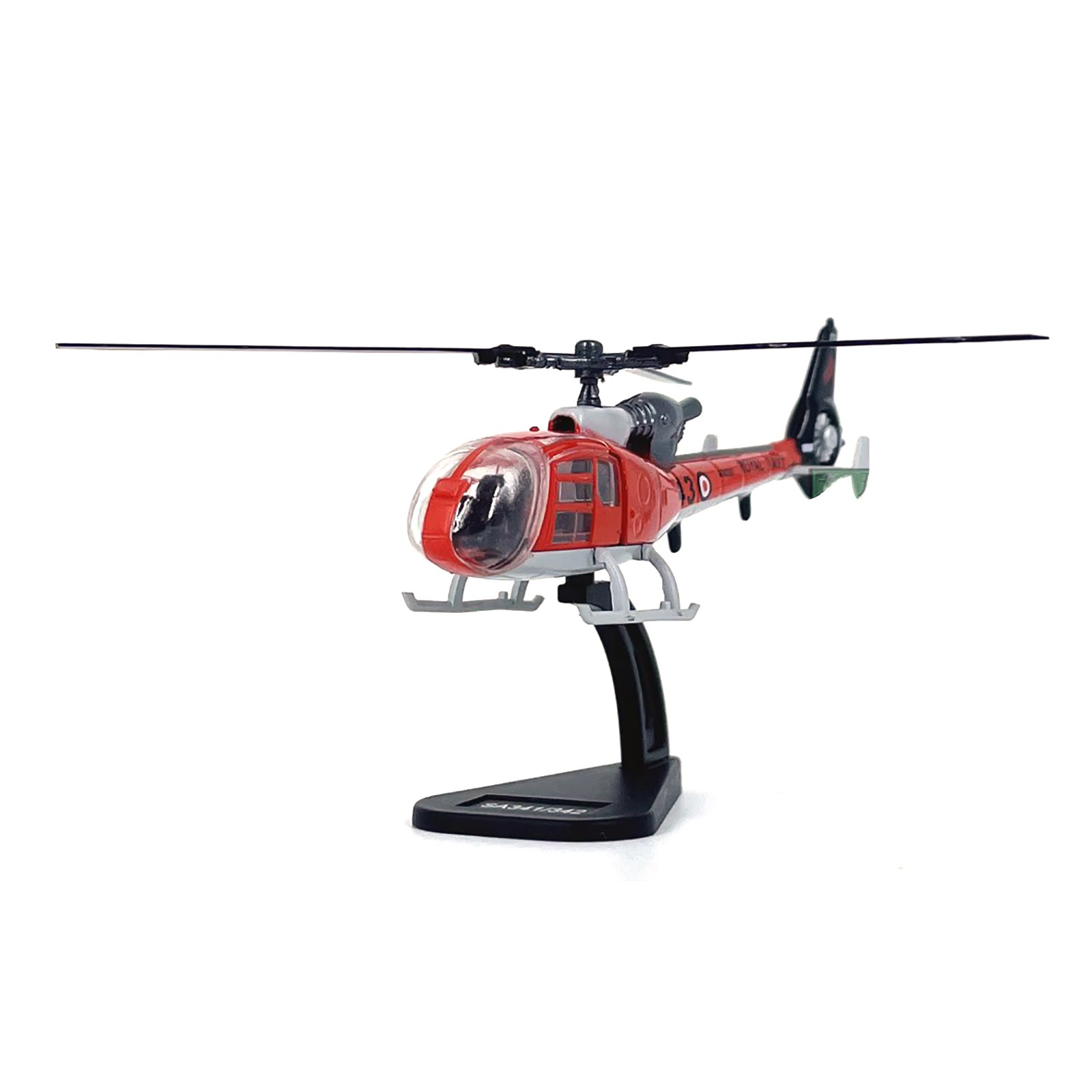 SA341/342 Gazelle Helicopter Model- 1:100 Scale Military Collectible Gift