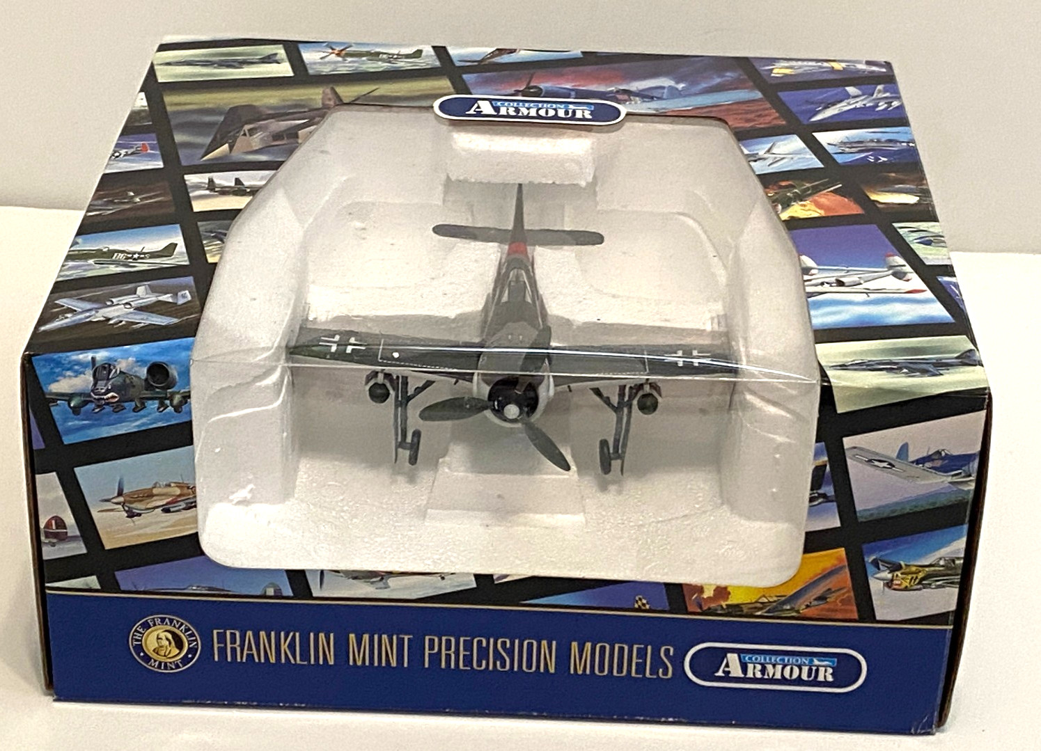 FRANKLIN MINT 1/48 B11B231 FOCKE-WULF FW190 LUFTWAFFE “RED 13” II/JG 1 58 in box