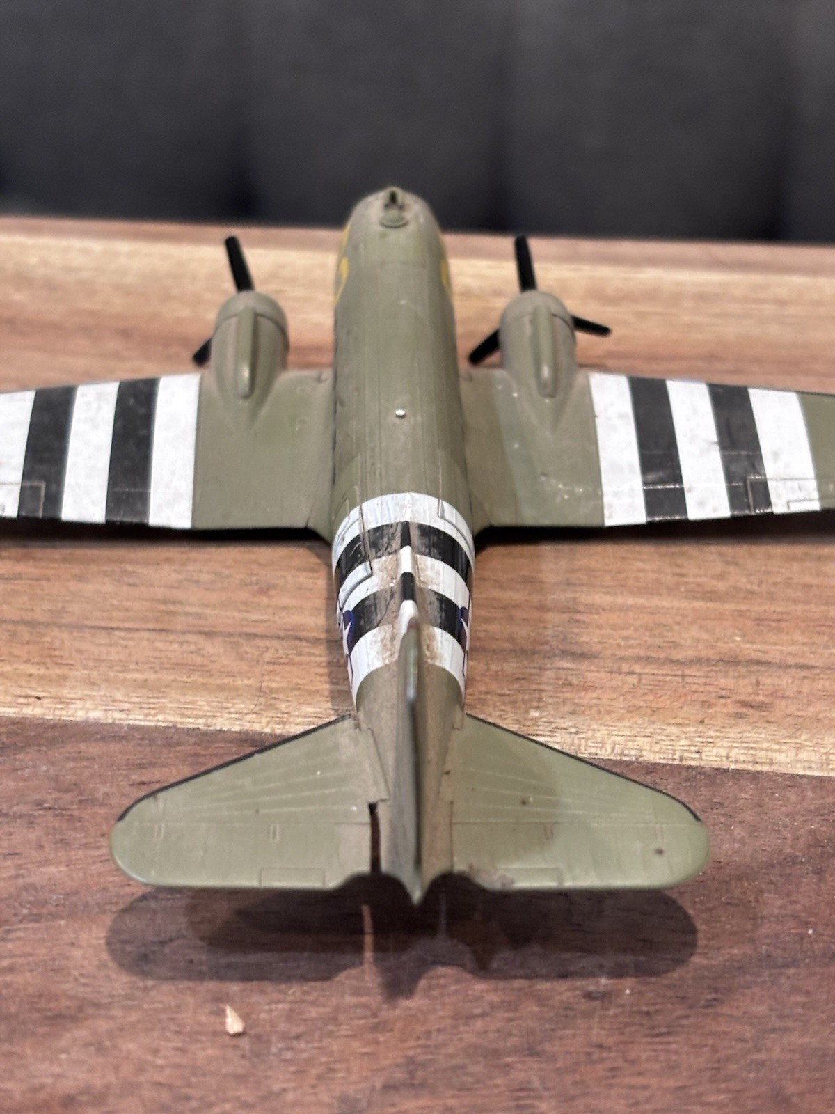 Skytrain Douglas Sky Train C-47 Die Cast Model Dakota United States Army