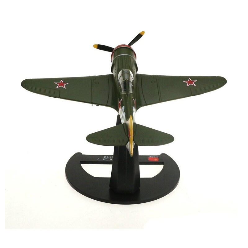 1:72 Scale Alloy Diecast Military Model Soviet Lavochkin La-7 Fighter Aircraft