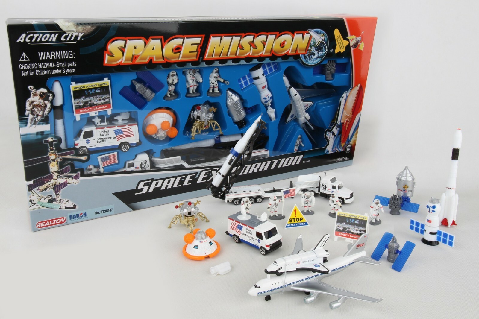 Action City – Space Mission – Space Exploration 20 Piece Set