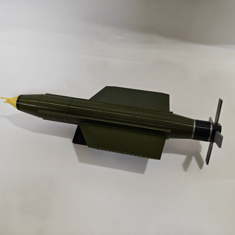 3D Printed 29cm 1:32 Military Model USAF GBU-43/B MOAB Bomb Missile Collection