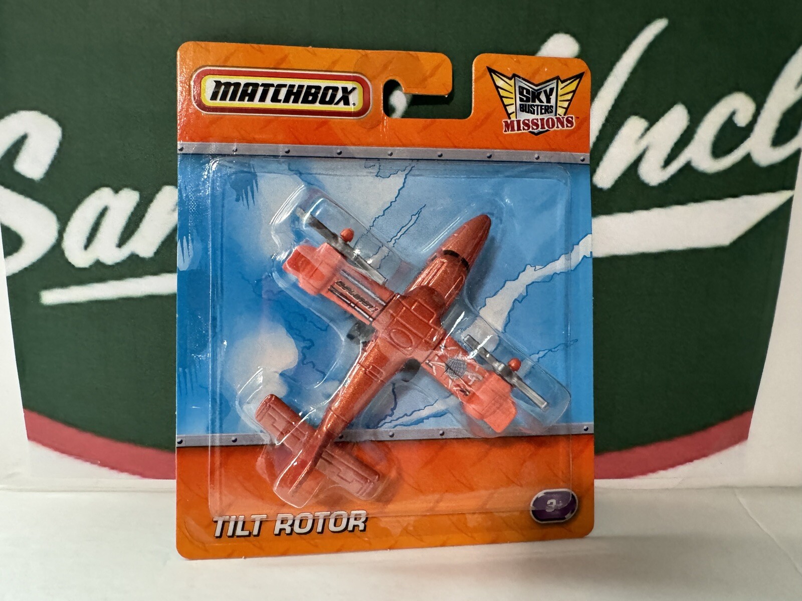 Matchbox “Tilt Rotor” Sky Busters Missions, World Traveller. Mattel. F2