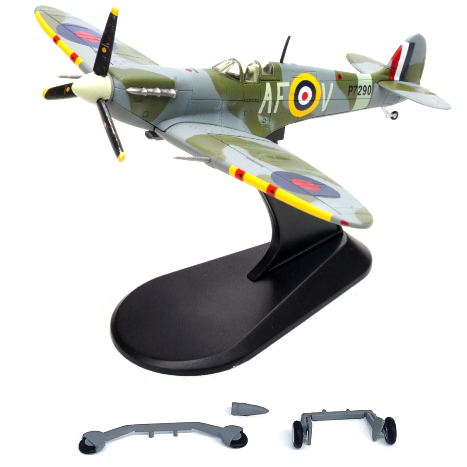 Spitfire Mk Vb Fighter 13cm Diecast Metal Model 1/72 Scale Aviation Collectible