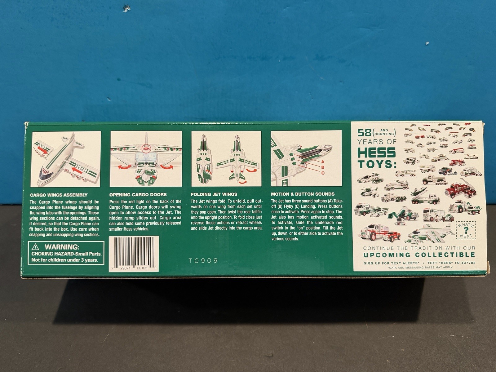 2021 Hess Cargo Plane with Jet. Big and Beautiful. SOLD OUT AT HESS!! Deal Offer