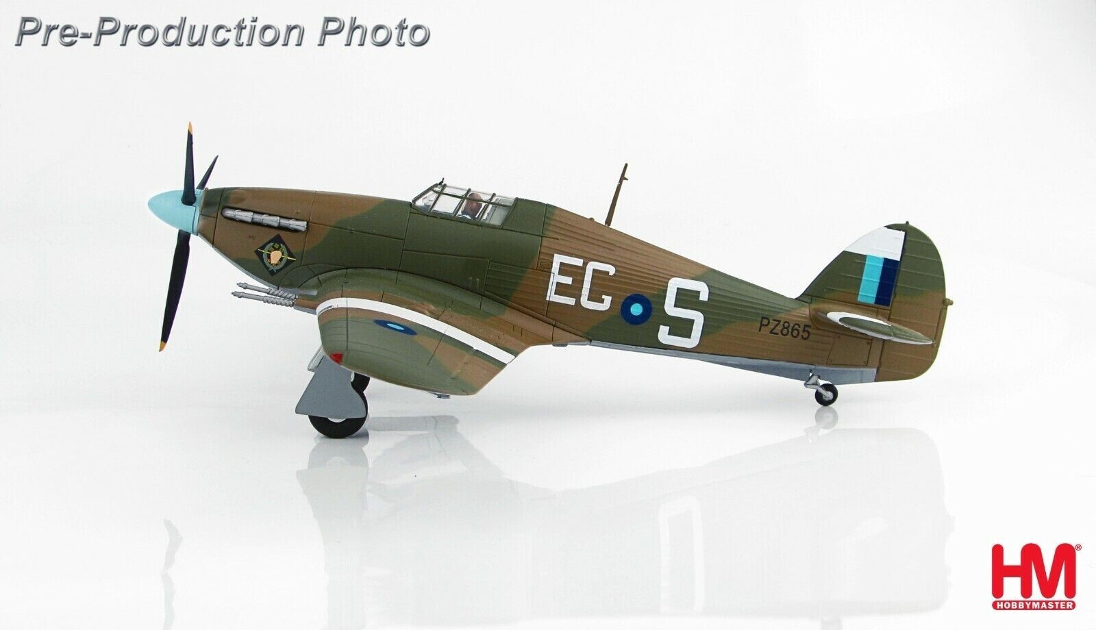 Hobby Master 1:48 RAF Hawker Hurricane Mk. II (HA8651) Die-Cast Model Plane