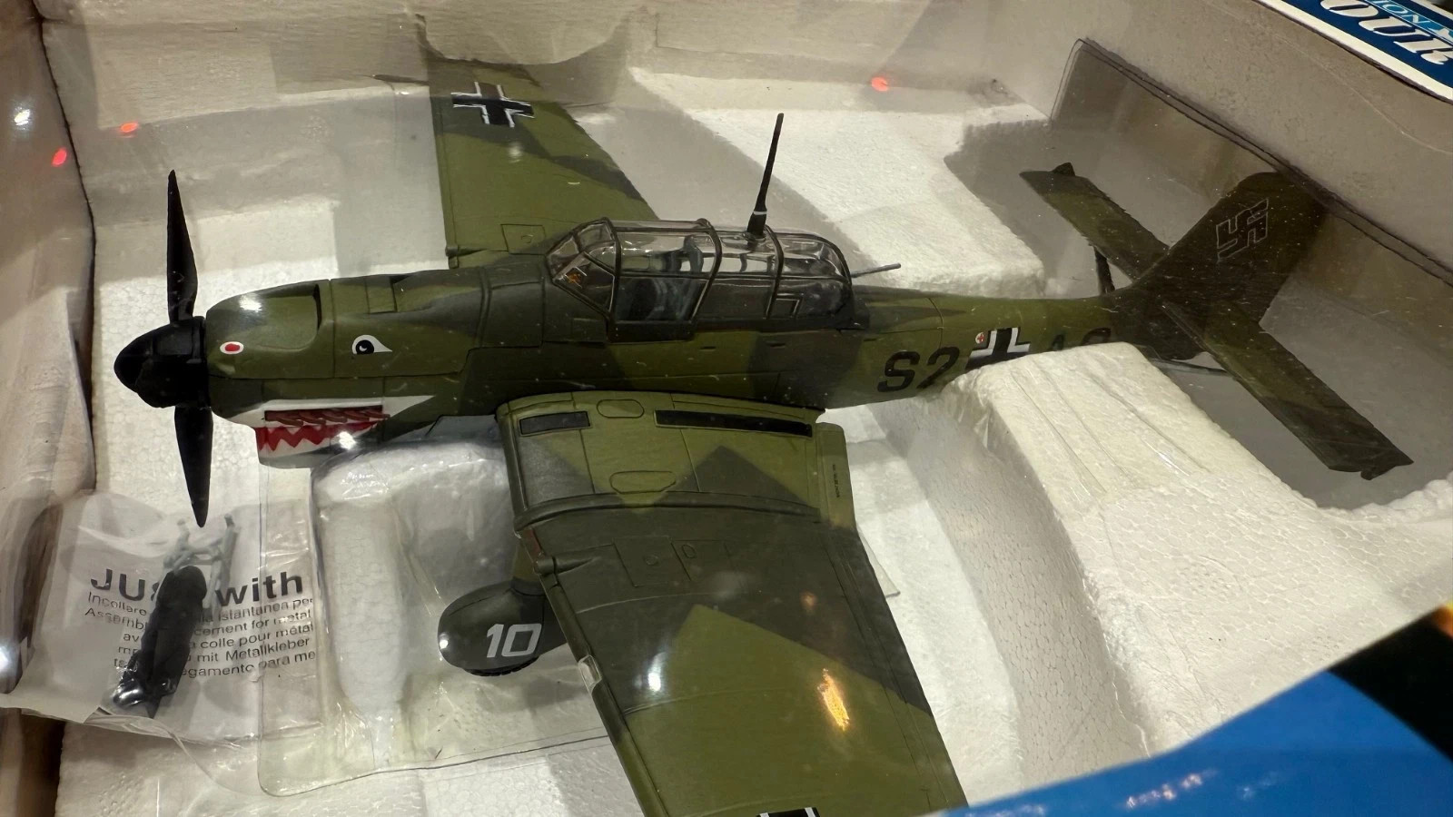 Franklin Mint/Armour 1:48 Luftwaffe Ju-87 Stuka (B11B266) ‘Shark’s Mouth’