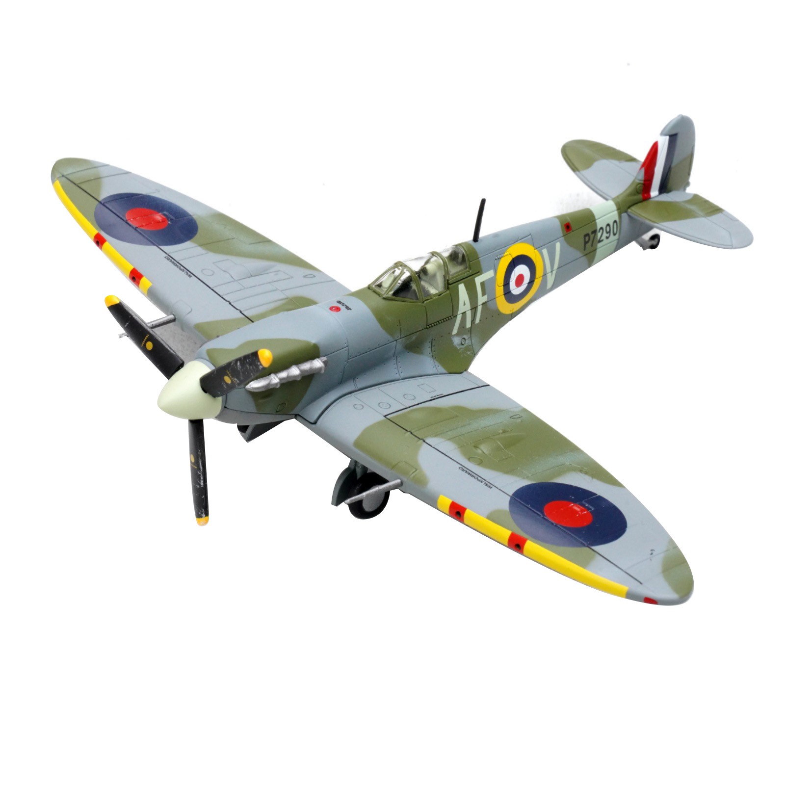Spitfire Mk Vb Fighter 13cm Diecast Metal Model 1/72 Scale Aviation Collectible