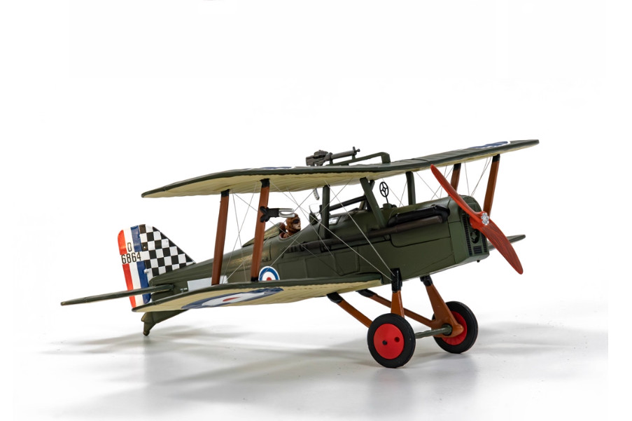 1:48 Corgi Royal Aircraft Factory SE5a RAF No74Sqn Biplane Fighter Diecast Model