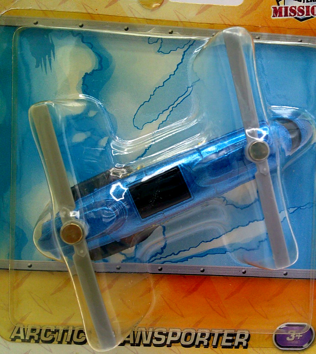 Matchbox 2010 SKY BUSTERS MISSIONS “ARCTIC TRANSPORTER” – Blue