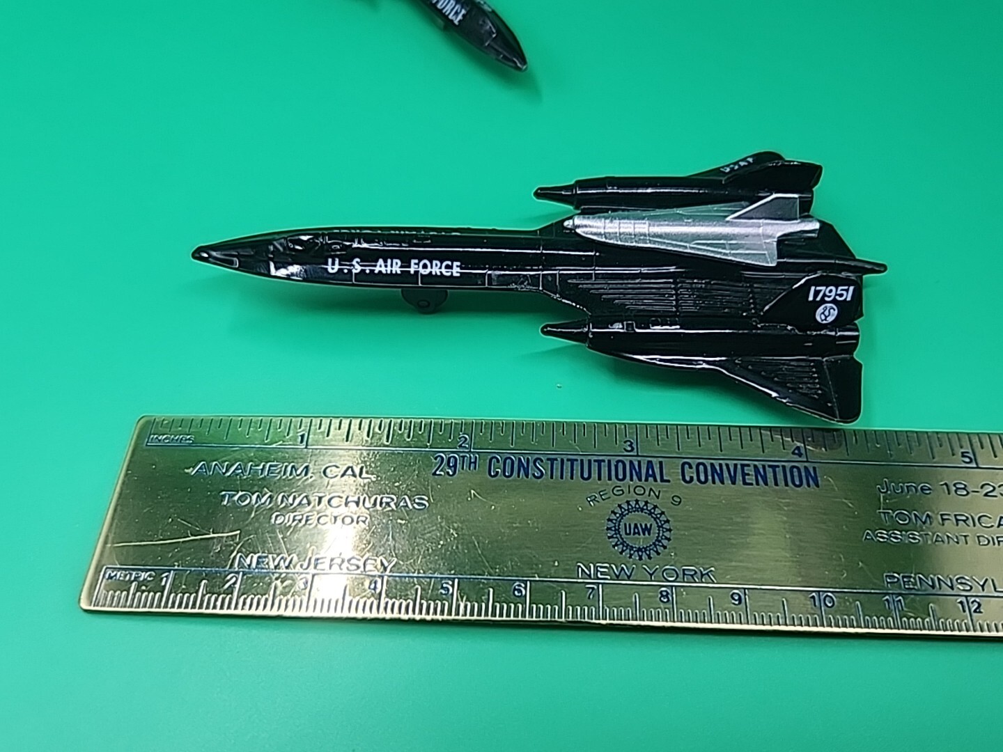 Lockheed Martin F-117A Nighthawk Stealth & SR-71 Blackbird Jet Diecast Lot USAF