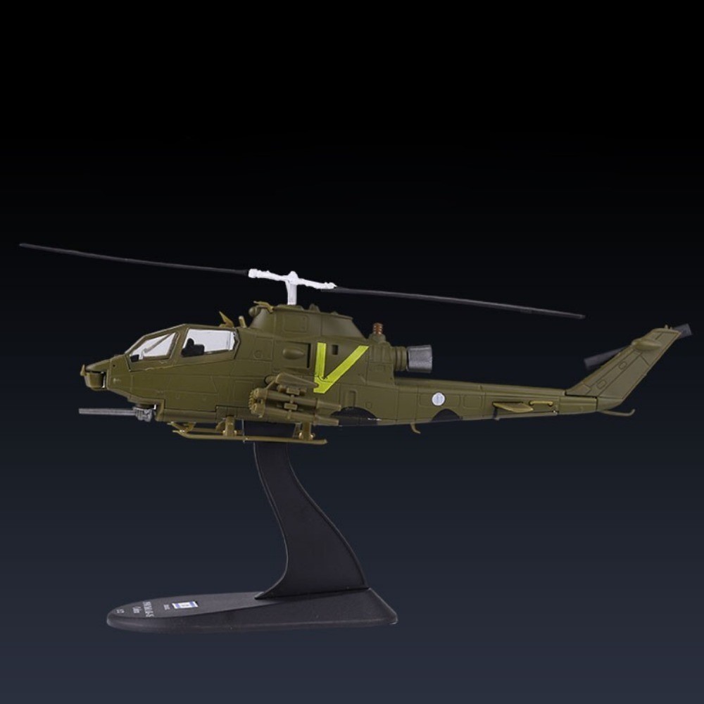 1:72 Diecast Military Model Israeli Air Force Bell AH-1S Cobra Attack Helicopter