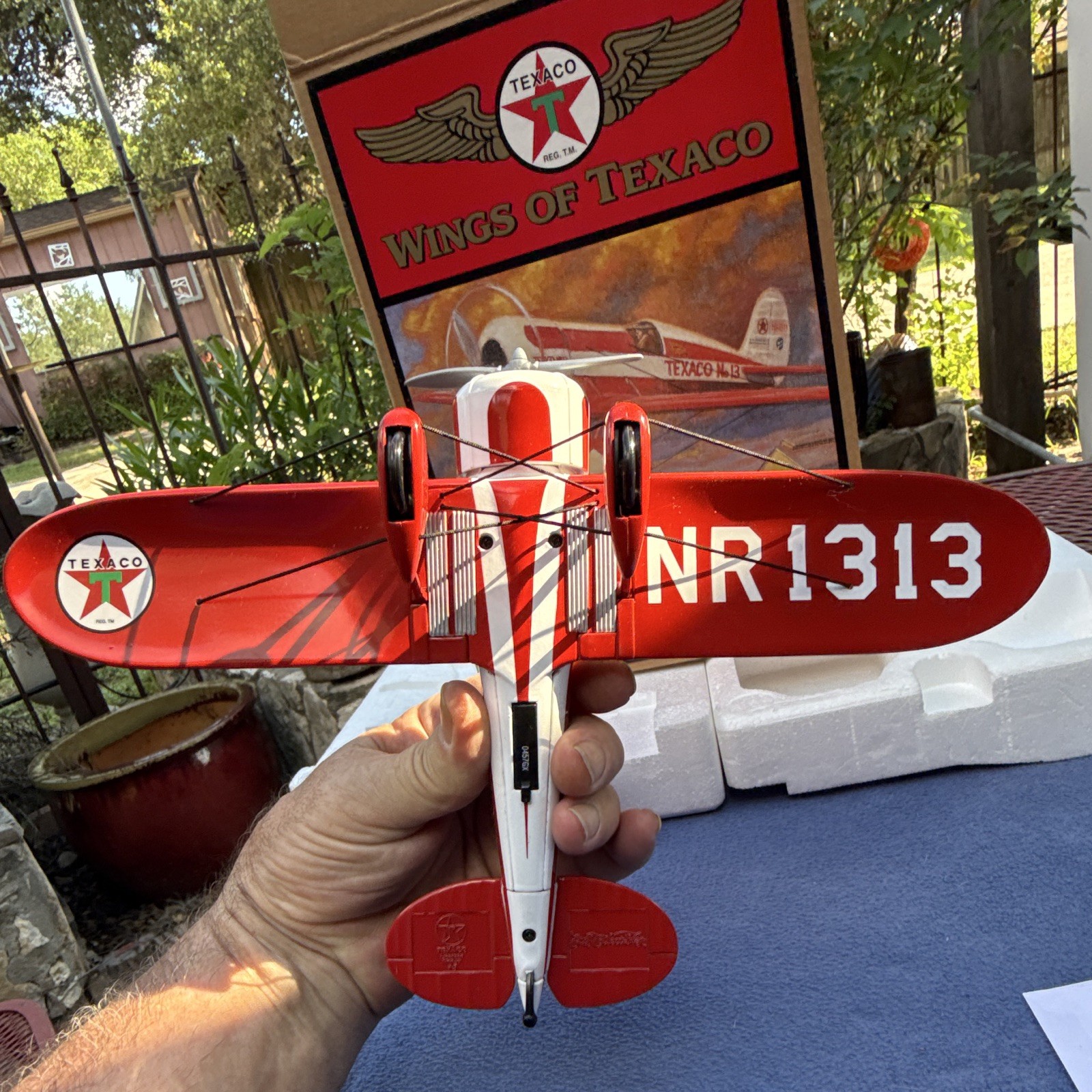 Wings of Texaco 1930 Travel Air Model R “Mystery Ship” Texaco No. 13 Plane