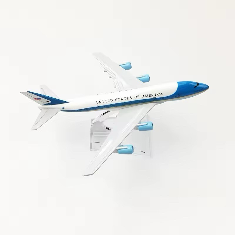 1:400 Air Force One Boeing 747 Model 16cm Diecast Alloy Metal Aircraft Plane
