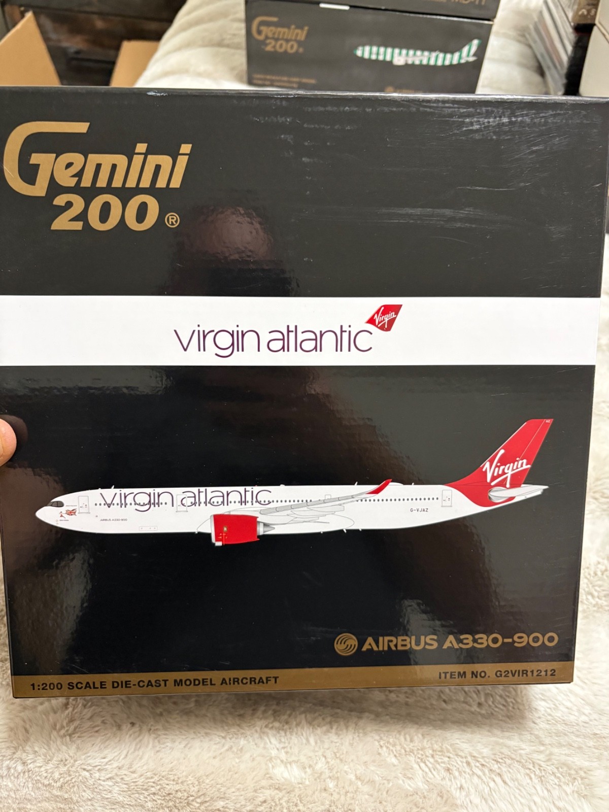 GEMINI JETS VIRGIN ATLANTIC AIRWAYS AIRBUS A330-900 1:200 G2VIR1212 IN STOCK