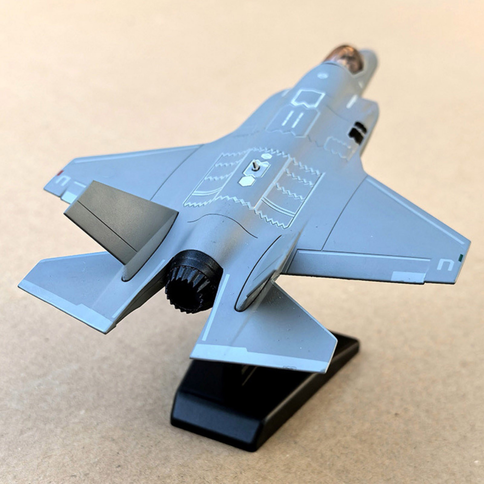 F-35B Jet Model 1:100 Scale United States Marine Corps Aircraft Replica Stand