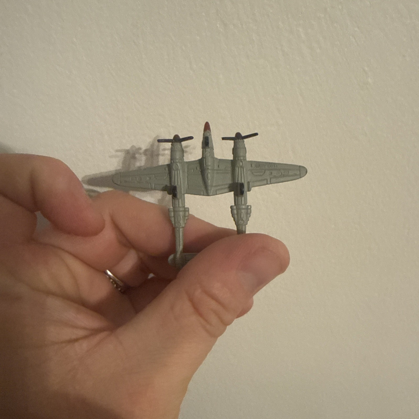1994 Micro Machines Military P-38 Lightning Wold War II Aircraft Plane Galoob
