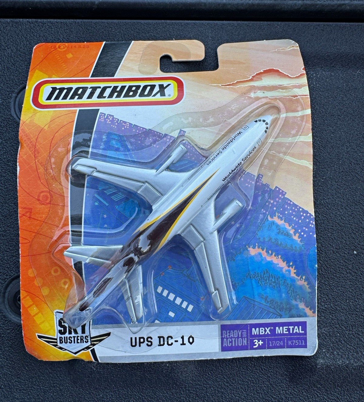Matchbox UPS DC-10 Diecast Plane 1:400 Scale Unopened Box K7511