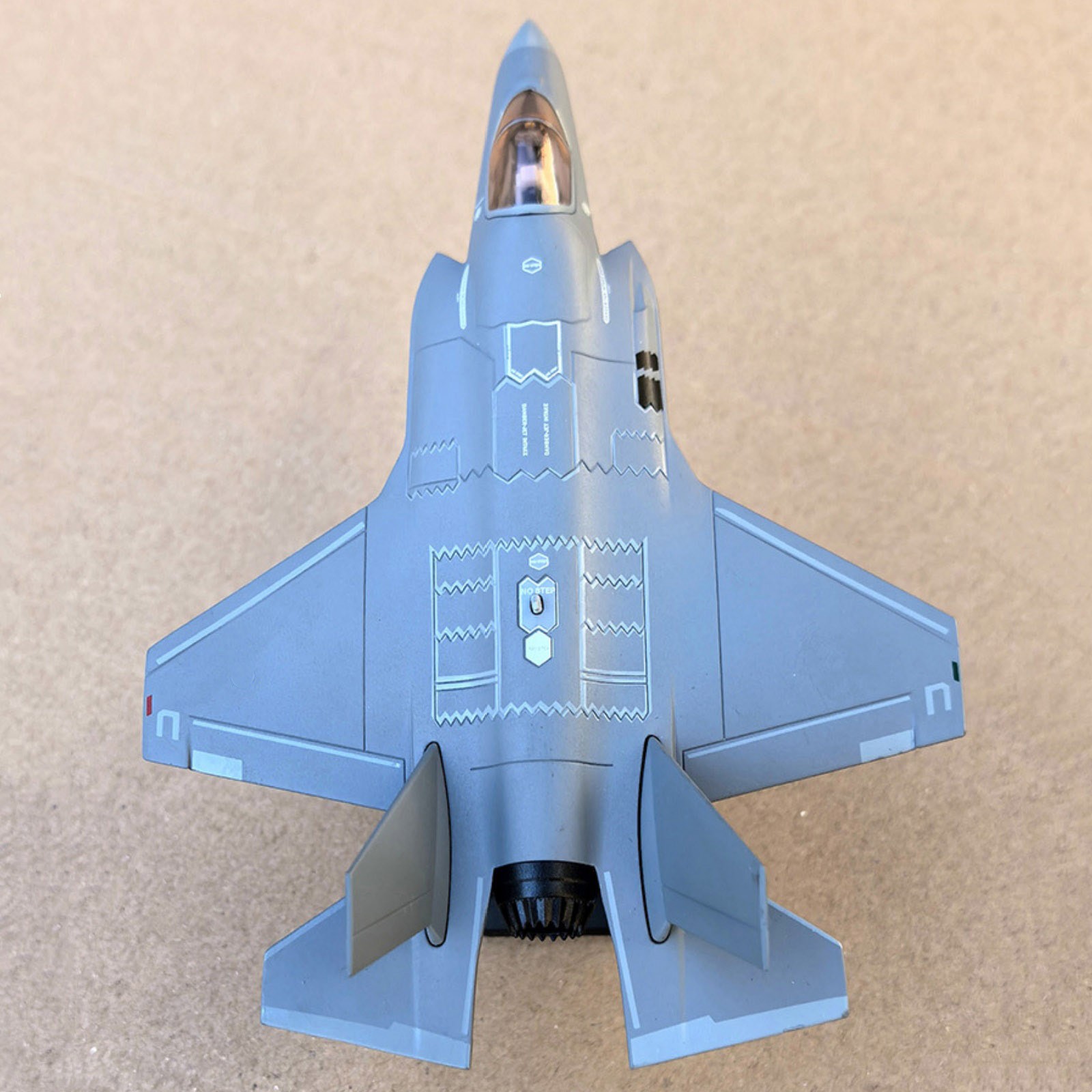 F-35B Jet Model 1:100 Scale United States Marine Corps Aircraft Replica Stand