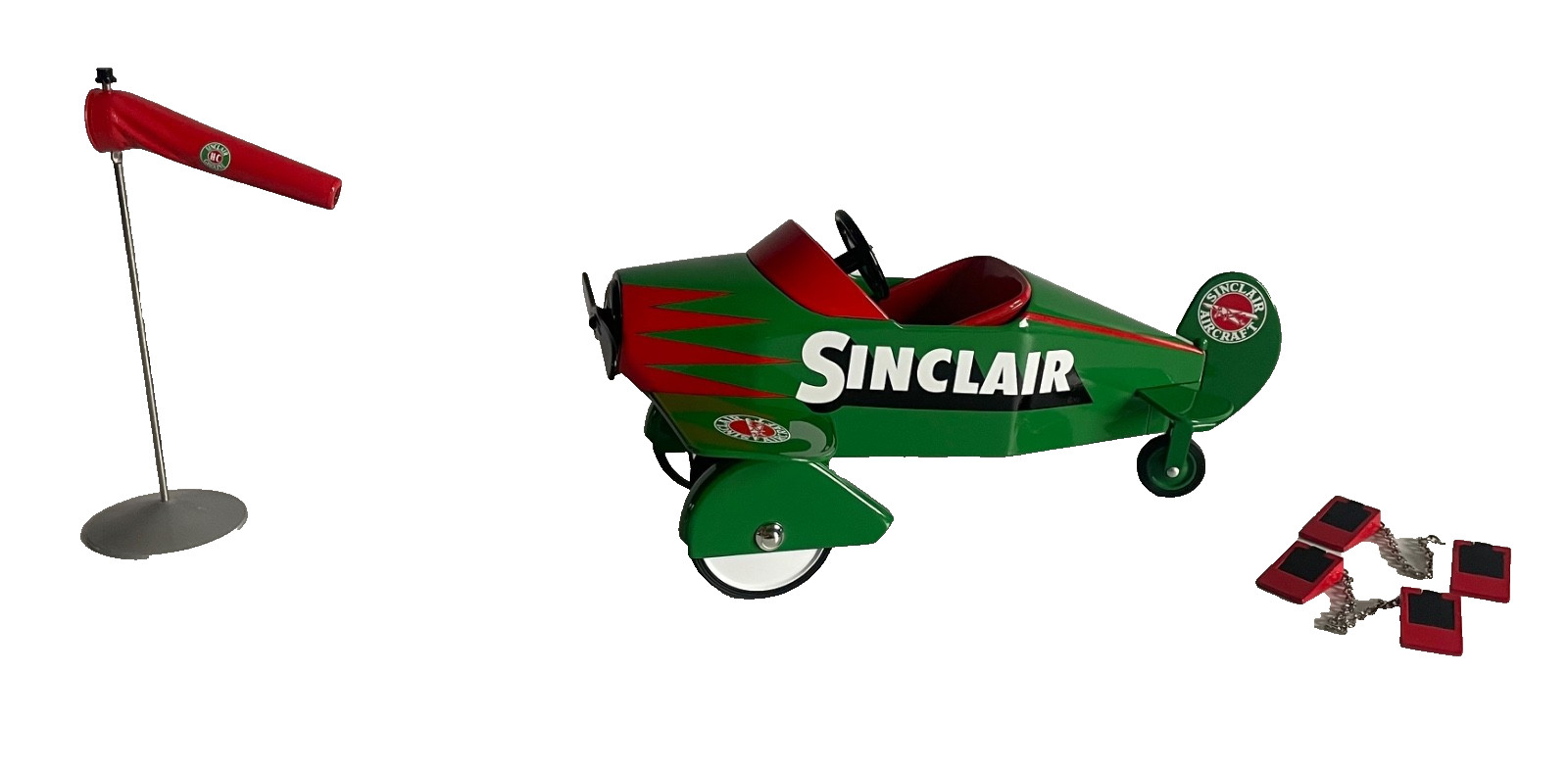 Sinclair 1938 Air King – Pedal Plane – Die Cast 1/6 Scale