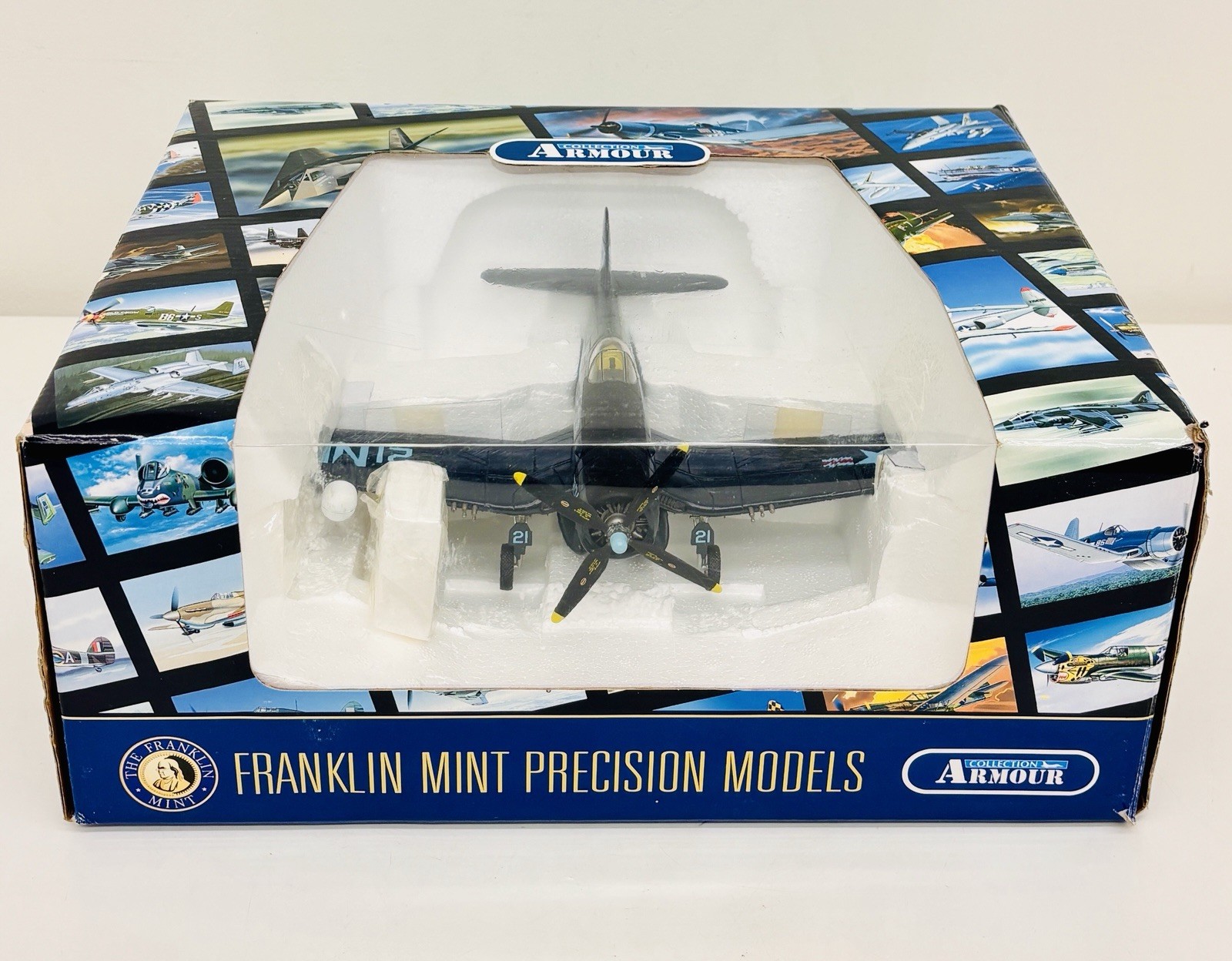 Franklin Mint 1:48 F4U-5N Corsair Nightfighter “Bedcheck Charlie” Korea B11C988