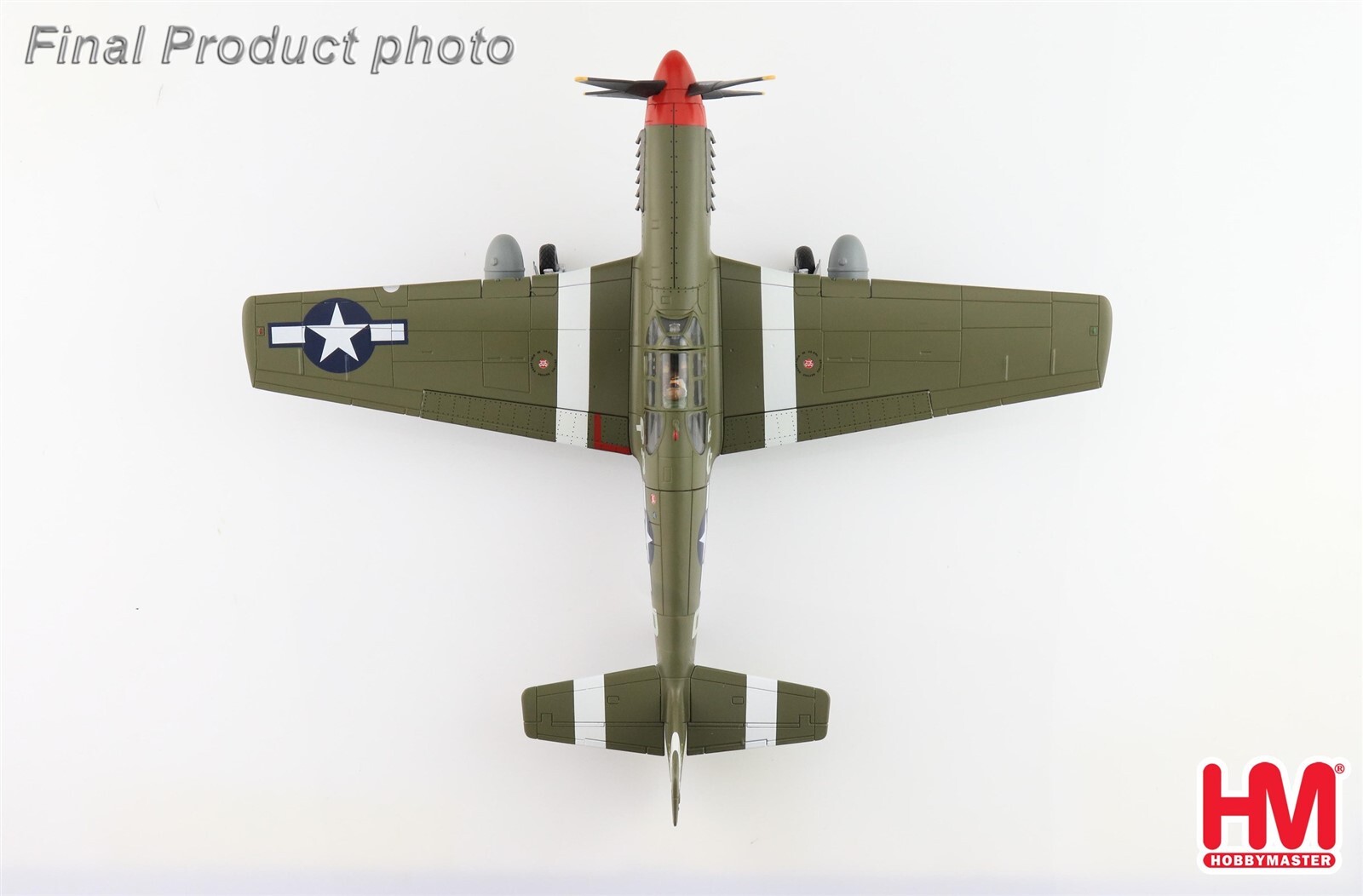 Hobby Master 1/48 P-51B Mustang 4th FG 334th FS Steve Pisanos Signature HA8515B