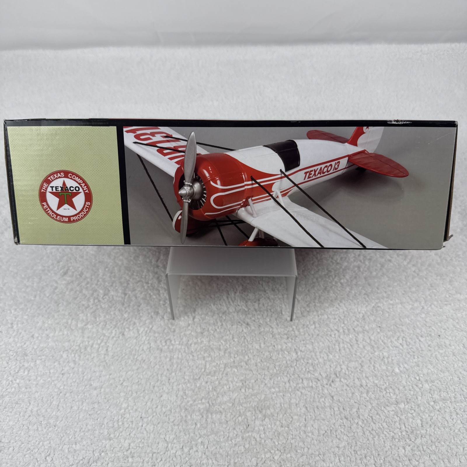 Wings of Texaco 1930 Travel Air Model R Mystery Ship 1:30 Die-Cast Airplane NIB