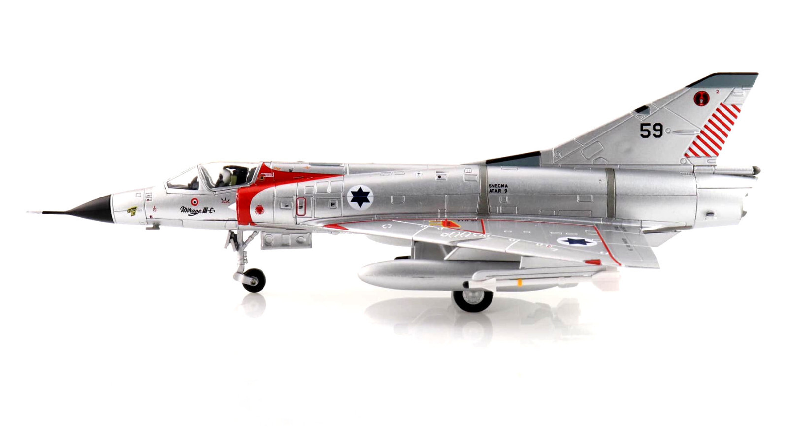 Hobby Master 1:72 IDF Dassault-Breguet Mirage IIICJ Fighter, HA9801