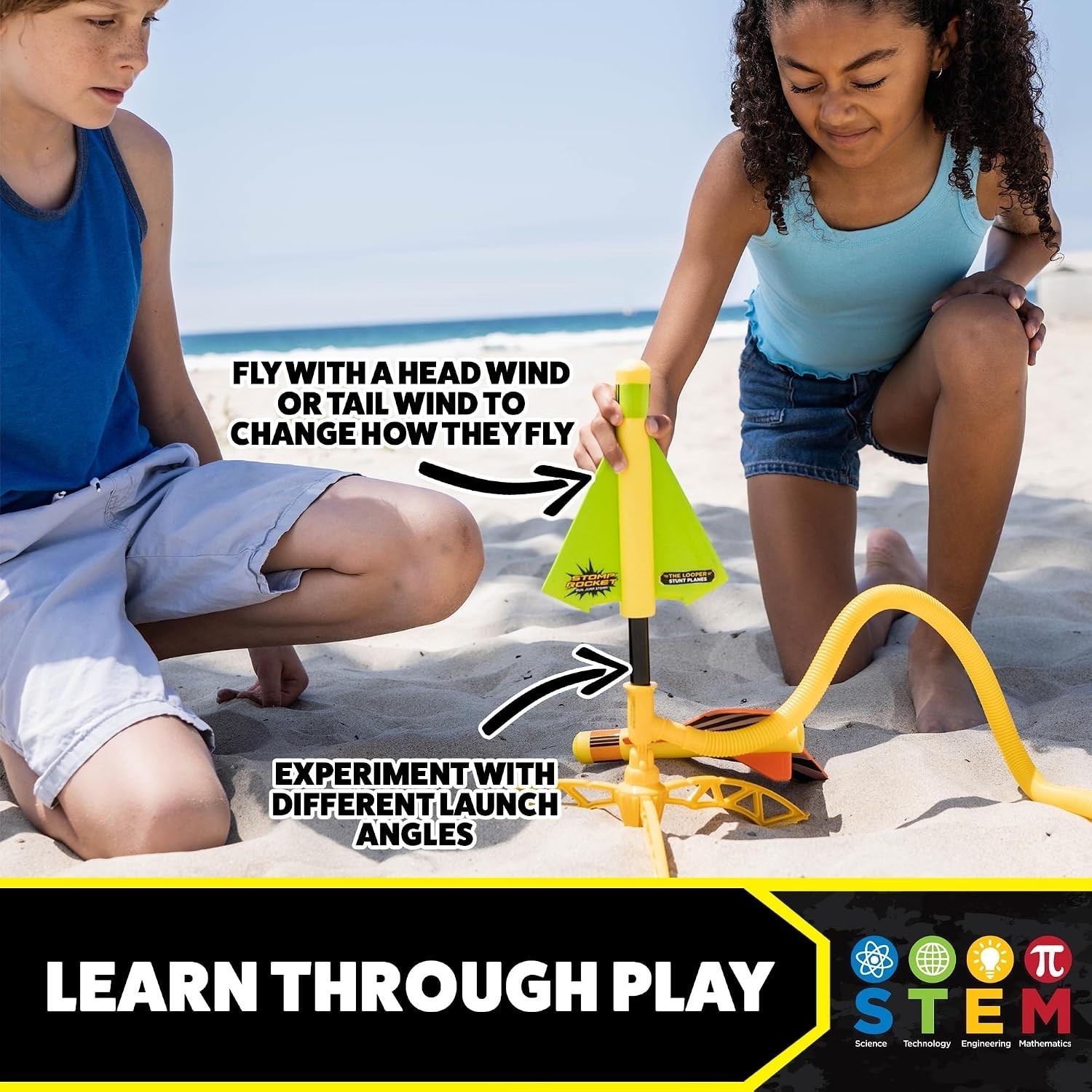 Exciting Stunt Airplane Refill for Kids – Kid-Powered Fun Up To 100 Feet!