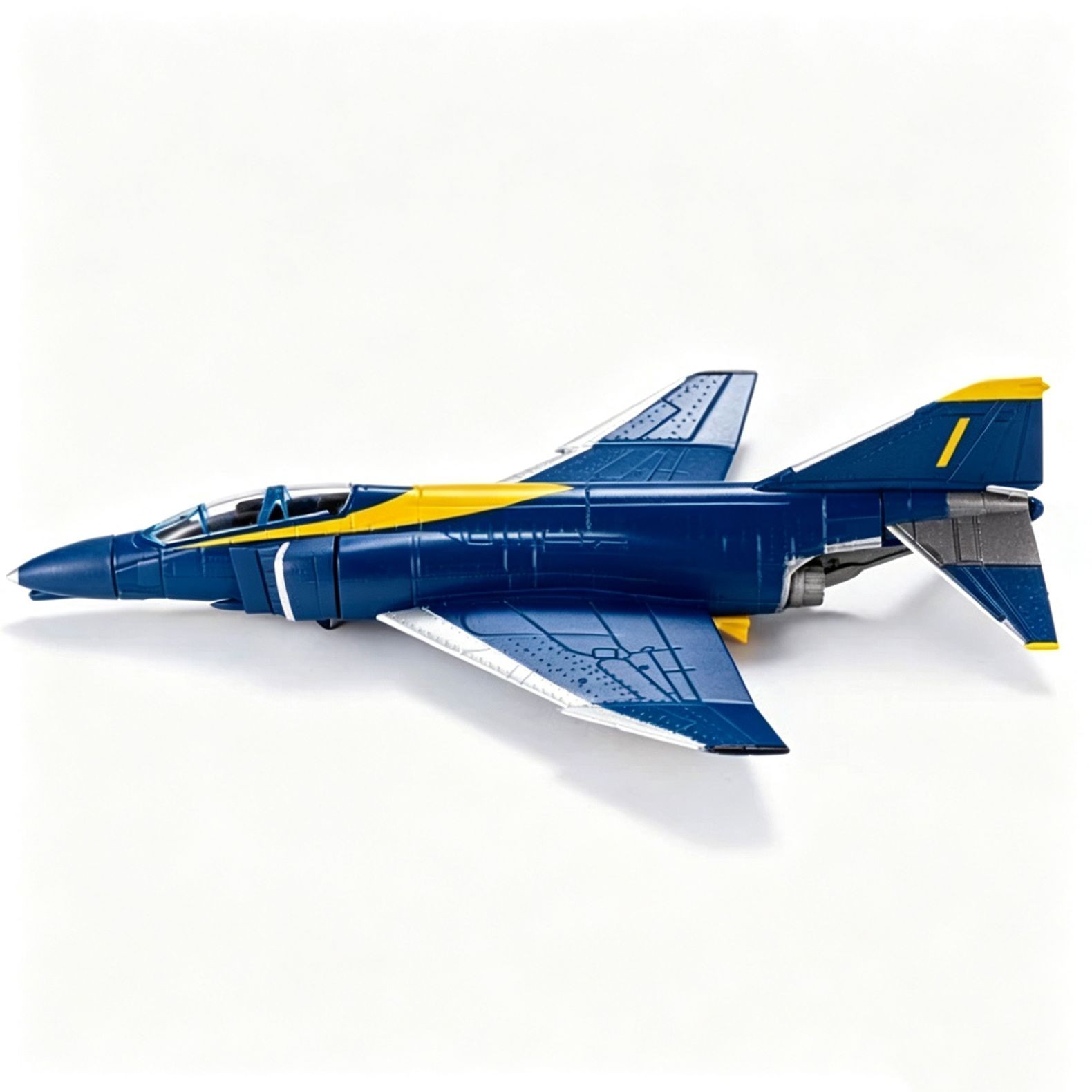 New 14cm Diecast Alloy 1/144 Scale F-4 Phantom II Fighter Desk Model
