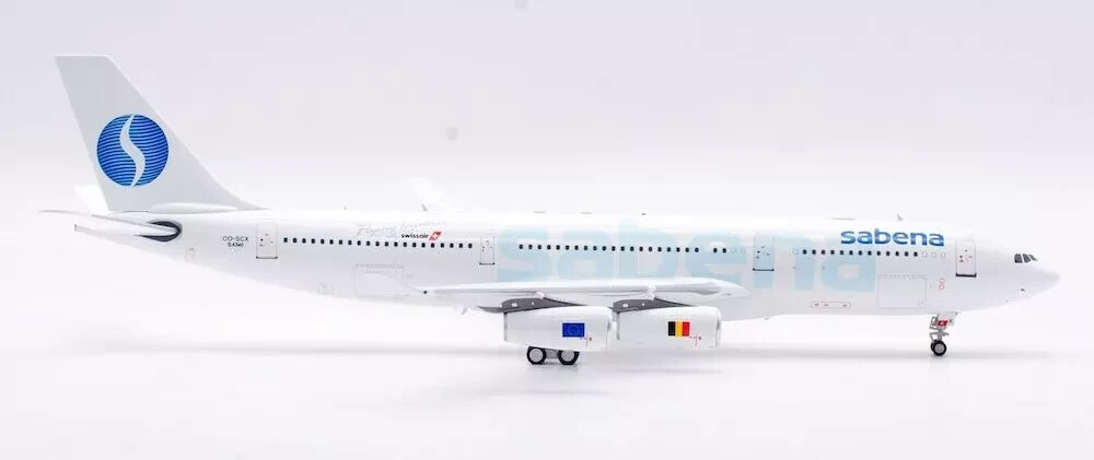 A340-211 SABENA LIMITED 100 MODELS REG: OO-SCX – INFLIGHT 200 IF342SB0324 1/200