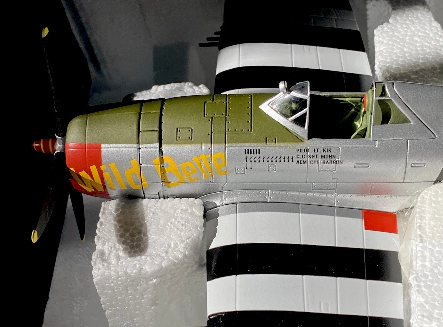 Franklin Mint B11E749 P-47D (Razorback) ‘Fearless Dick’ 395FG 9th Air Force