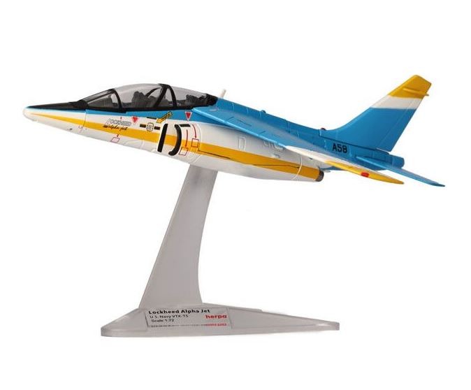 HERPA,Lockheed Alpha Jet US Navy VTX-TS Competition fighter jet, 1/72, HER580861