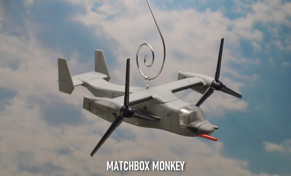 Bell Boeing V-22 Osprey US MARINES Military Transport Custom Christmas Ornament