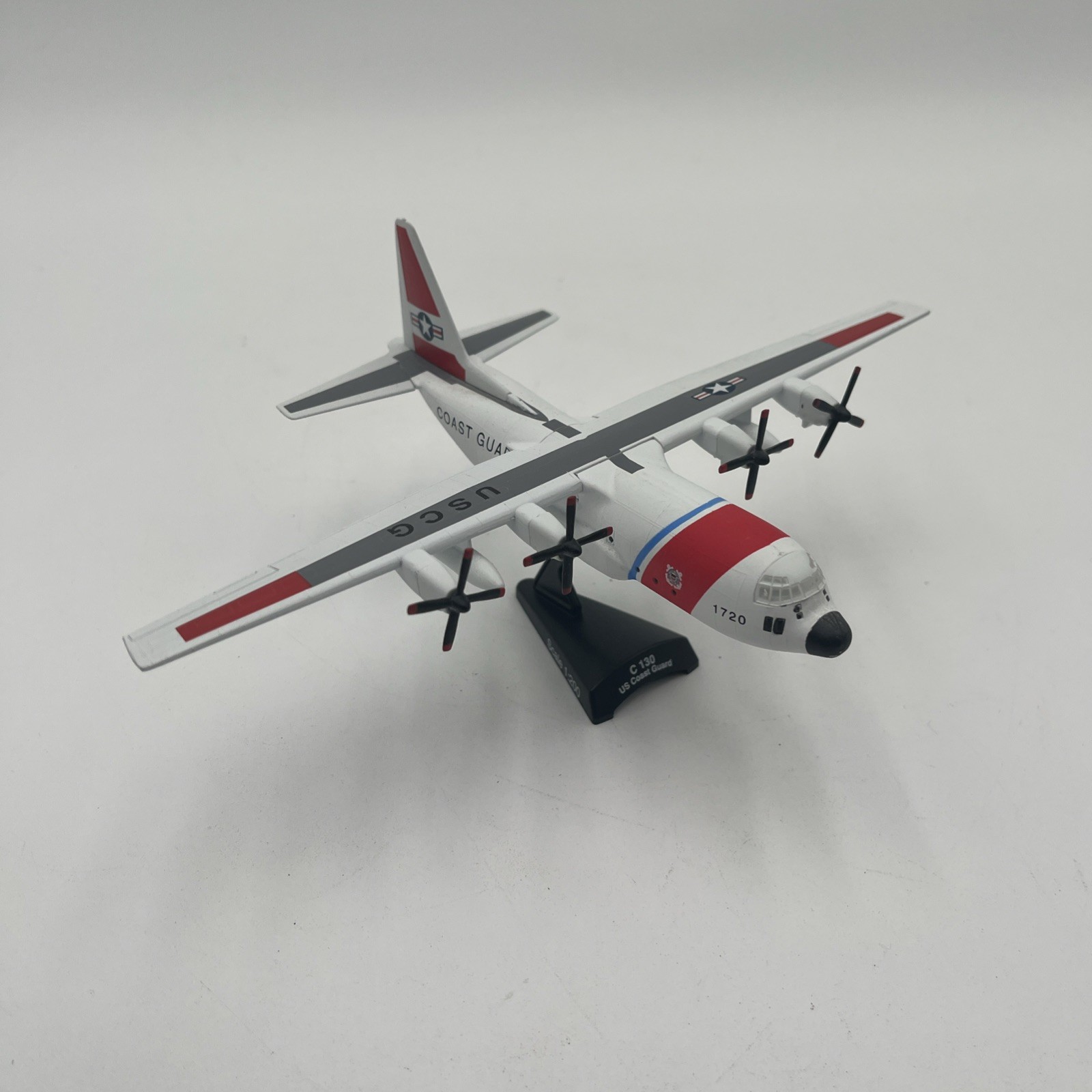 Model Power Postage Stamp Planes 5330-1 C-130 US Coast Guard Transport Hercules