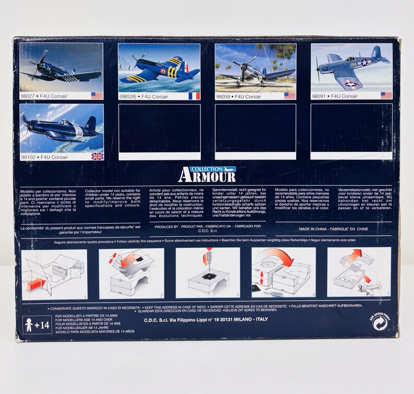 Franklin Mint 1:48 F4U Corsair “Mary” US Navy 98091