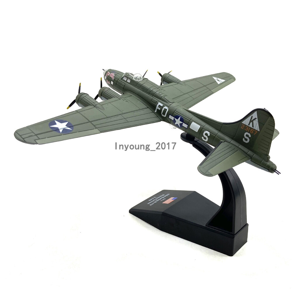 1/144 1994 WWII US Boeing B-17F Flying Fortress Fighter Model Diecast Airplane