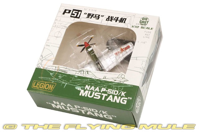 Legion Models 1:72 P-51K Mustang PLAAF Captured Aircraft