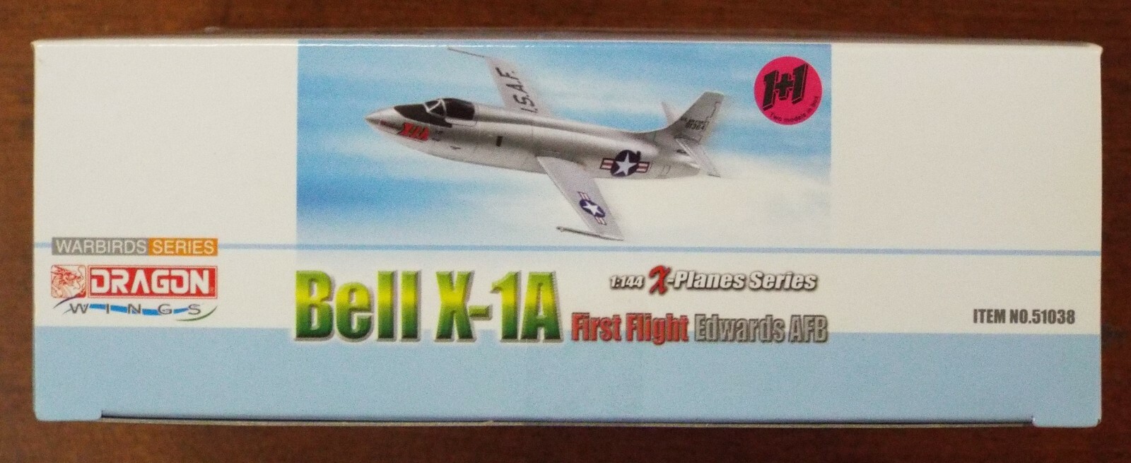 1/144 Bell X-1A “First Flight” (2 Models) Dragon Wings #51038 Factory Seal MISB