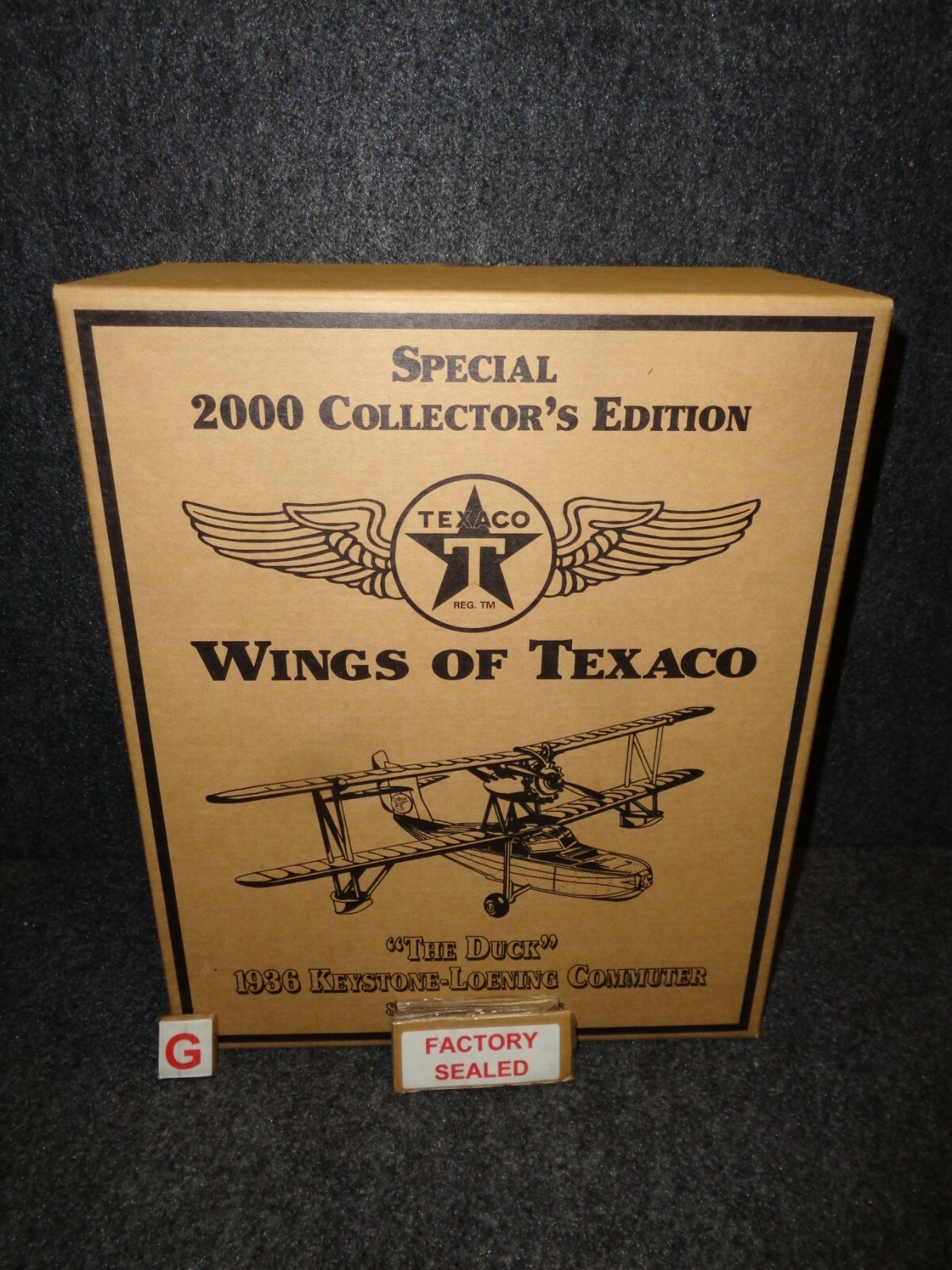 WINGS OF TEXACO 1936 KEYSTONE-LOENING COMMUTER AIRPLANE SPECIAL – #8 in Series