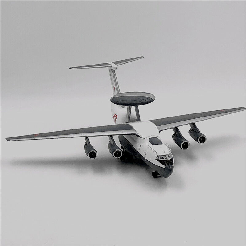WLTK Soviet Air Force Beriev A-50 Mainstay AEW&C Aircraft 1/200 Diecast Model