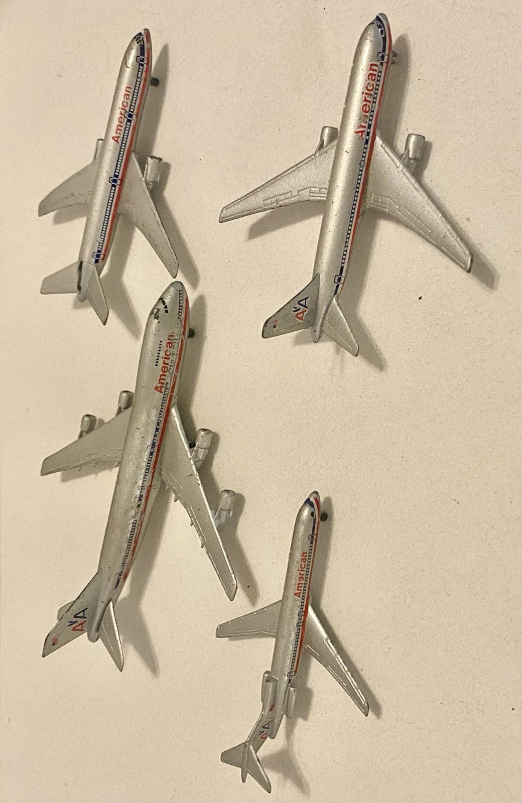 Schabak American Airlines Lot Of 4 906 (W. Germany,) 907, 103 & 335-792 #2 AS IS