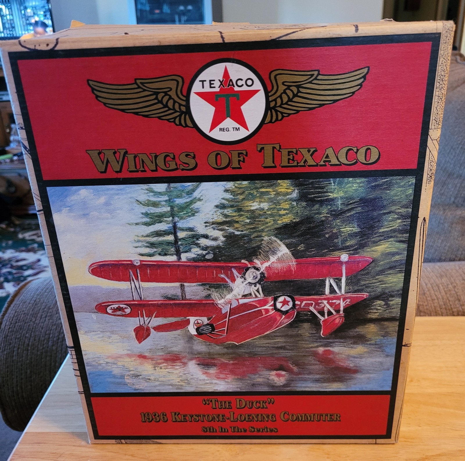 The Duck 1936 Keystone Loening Commuter #8 Vintage Ertl Wings of Texaco