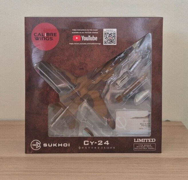 Sukhoi Su-24MK Fencer-D, Russian Air Force Blue 91, Calibre Wings 1/72 CA722406