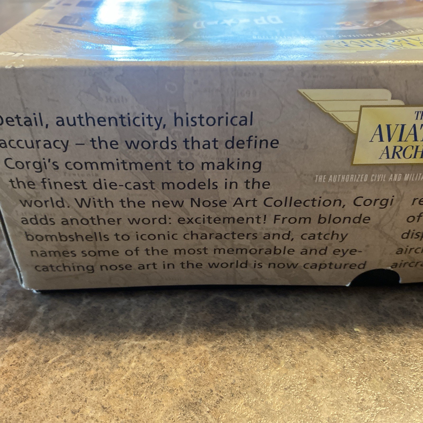 Virgil The Aviation Archive Diecast Model Of A P-47D Thunderbolt Aircraft